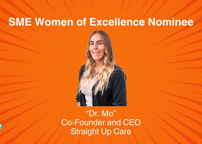 Dr. Mo, Co-Founder and CEO of Straight Up Care, nominated for Women of Excellence aWARDS